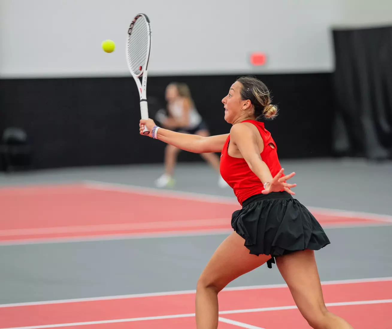 Ohio State women's tennis defeats Toledo 4-0 in the first round of the NCAA Tournament May 4 in Columbus, Ohio.