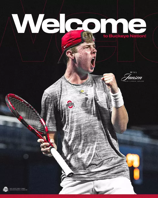 Will Jansen Ohio State Men's Tennis