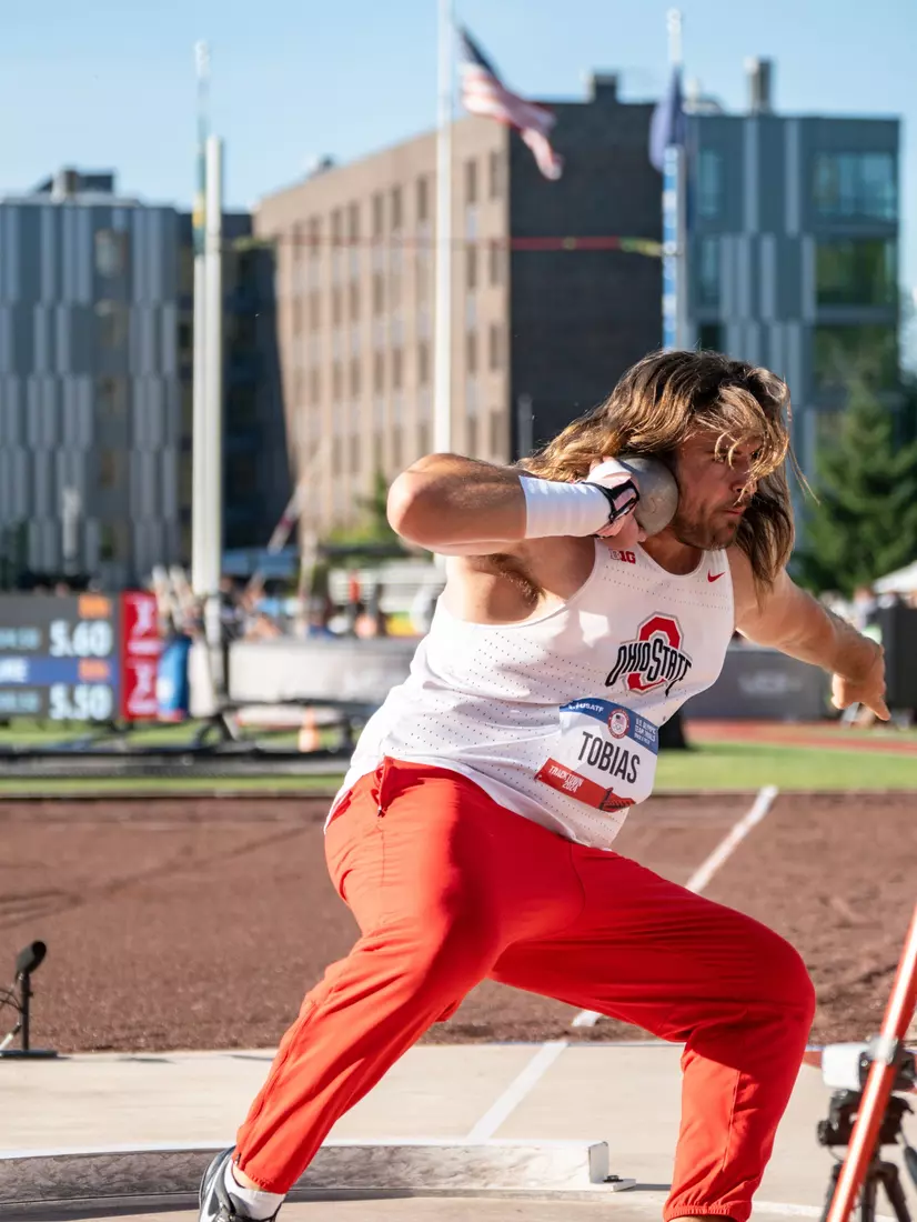 Hayden Tobias at 2024 U.S. Track and Field Olympic Trials
