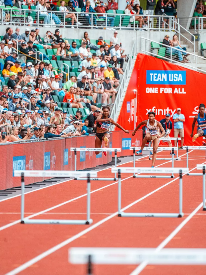 Chanler Robinson at 2024 U.S. Track and Field Olympic Trials