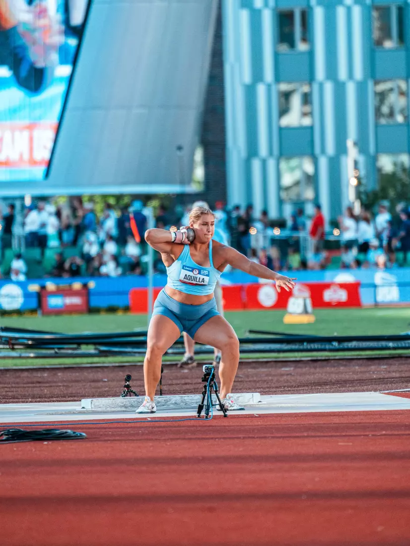 Adelaide Aquilla at 2024 U.S. Track and Field Olympic Trials