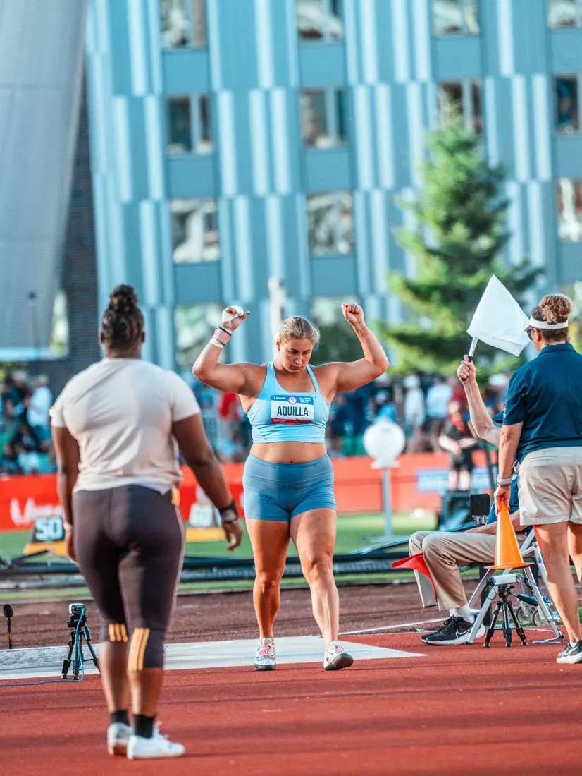 Adelaide Aquilla at 2024 U.S. Track and Field Olympic Trials