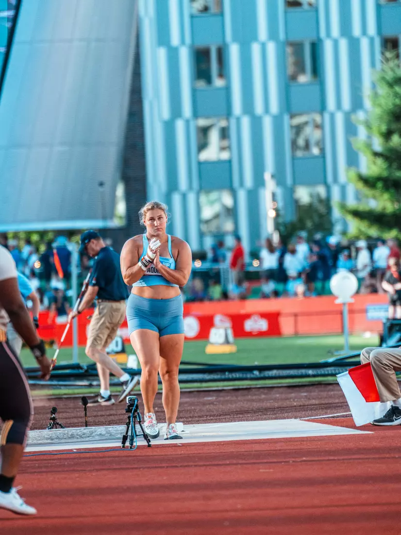 Adelaide Aquilla at 2024 U.S. Track and Field Olympic Trials