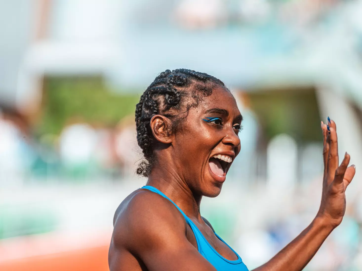 Christina (Manning) Clemons at 2024 U.S. Track and Field Olympic Trials