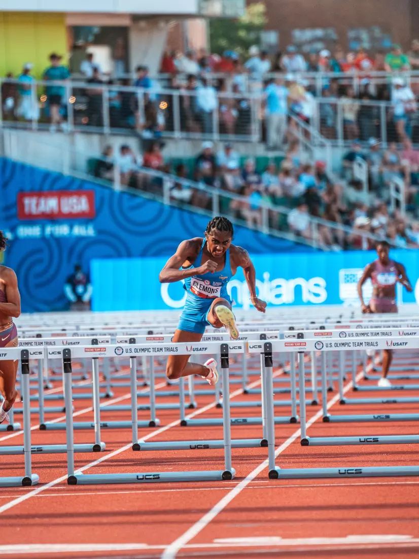 Christina (Manning) Clemons at 2024 U.S. Track and Field Olympic Trials