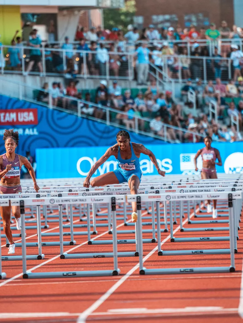 Christina (Manning) Clemons at 2024 U.S. Track and Field Olympic Trials