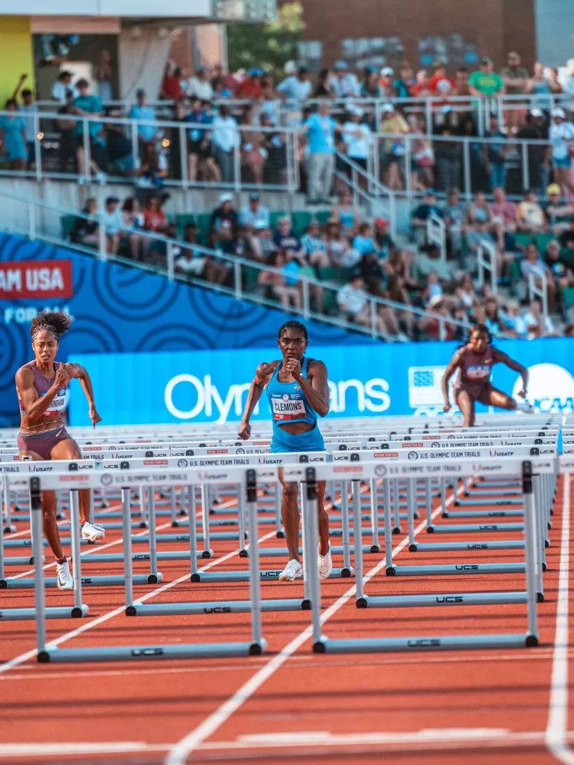 Christina (Manning) Clemons at 2024 U.S. Track and Field Olympic Trials