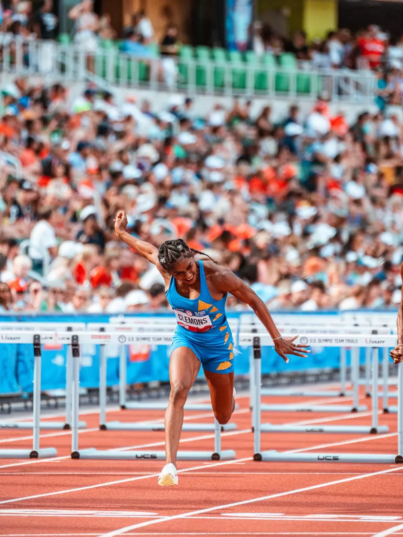 Christina (Manning) Clemons at 2024 U.S. Track and Field Olympic Trials