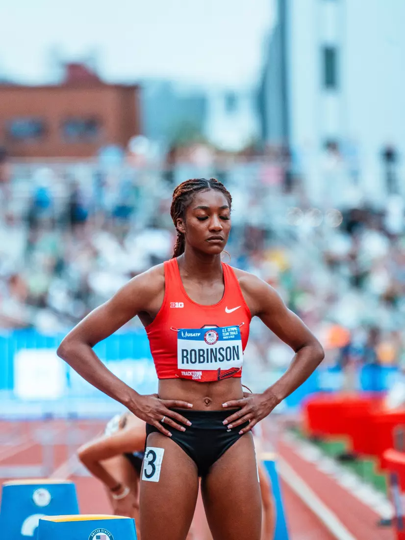 Chanler Robinson at 2024 U.S. Track and Field Olympic Trials