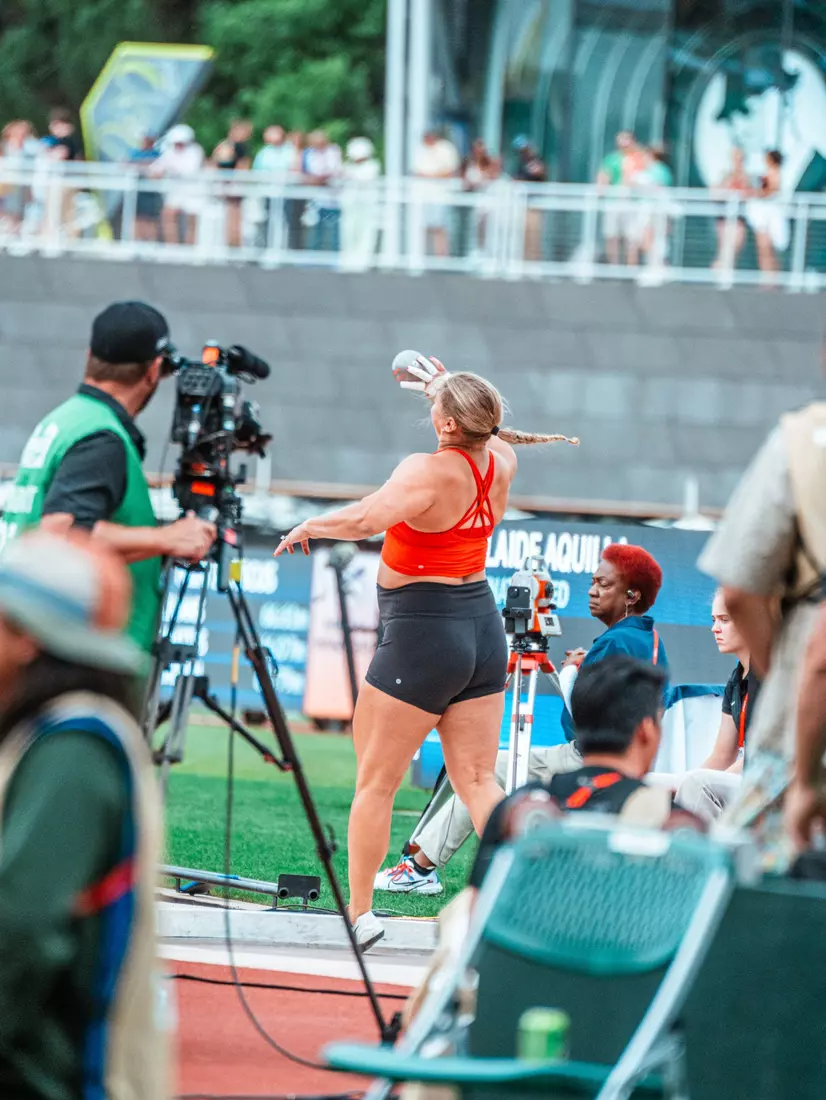 Adelaide Aquilla at 2024 U.S. Track and Field Olympic Trials