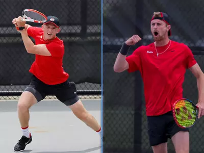 Robert Cash and Cannon Kingsley, Ohio State Men's Tennis Academic All-Americans