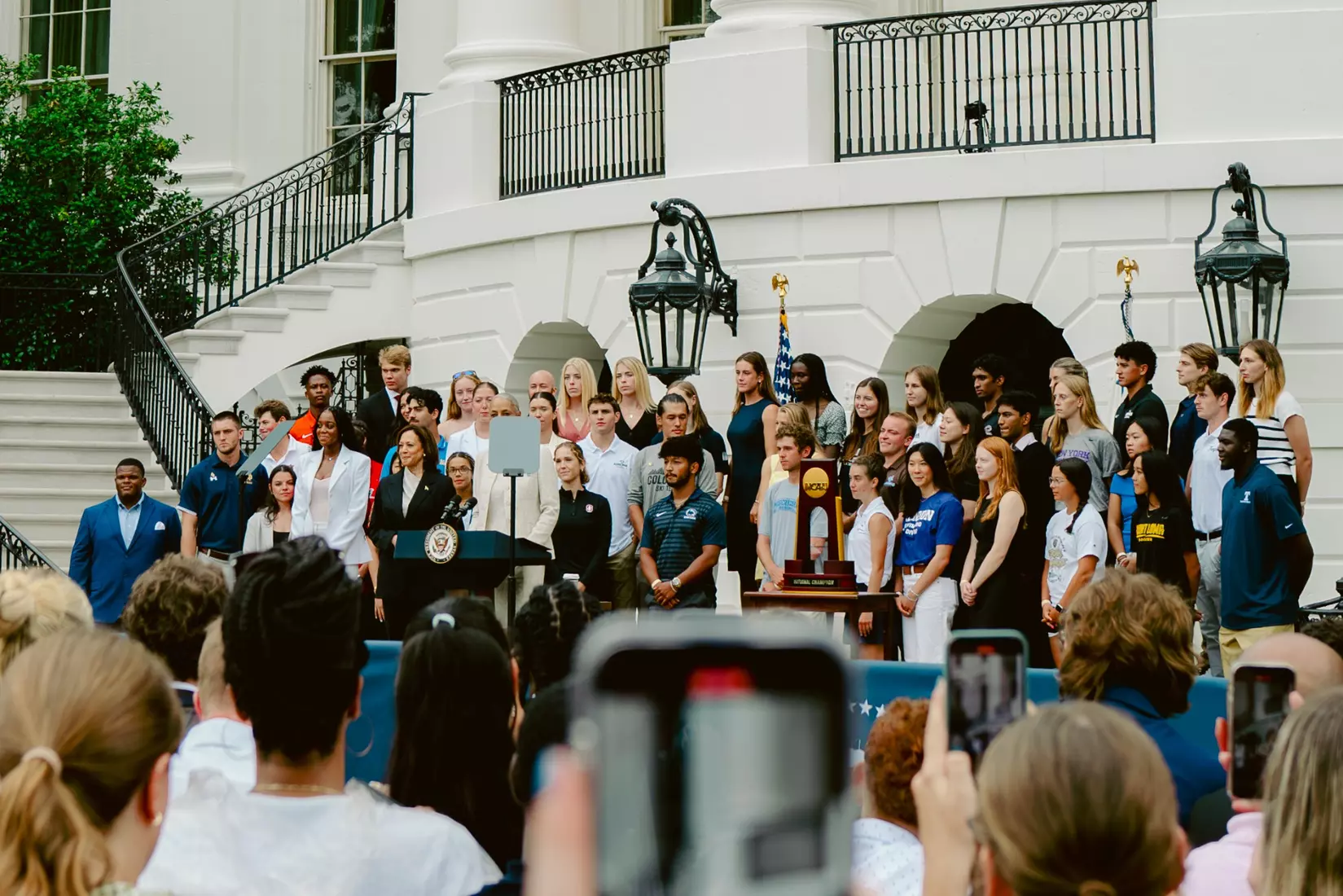WHKY National Champions White House Visit