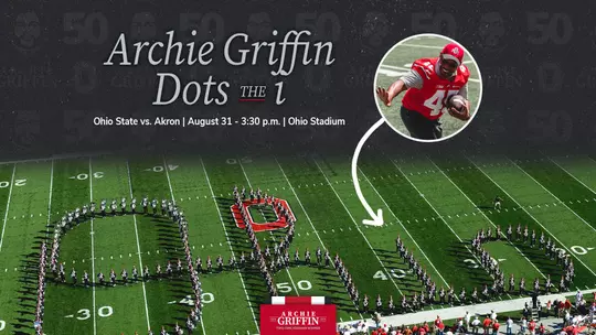 Archie Griffin Dots the i