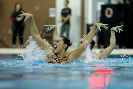 Ohio State hosts the Zero Waste meet on Saturday, January 14, 2023 at the McCorkle Aquatic Pavilion in Columbus, Ohio.