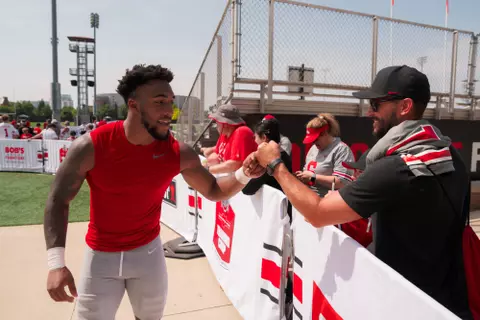 Trey Henderson training camp autograph signing 2024