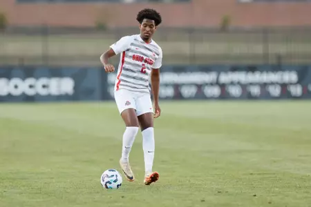 Ohio State men's soccer vs. Wright State Saturday, Aug. 10, 2024, in Columbus, Ohio. (Photo/Jay LaPrete)