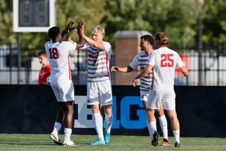 Ohio State men's soccer vs. Wright State Saturday, Aug. 10, 2024, in Columbus, Ohio. (Photo/Jay LaPrete)