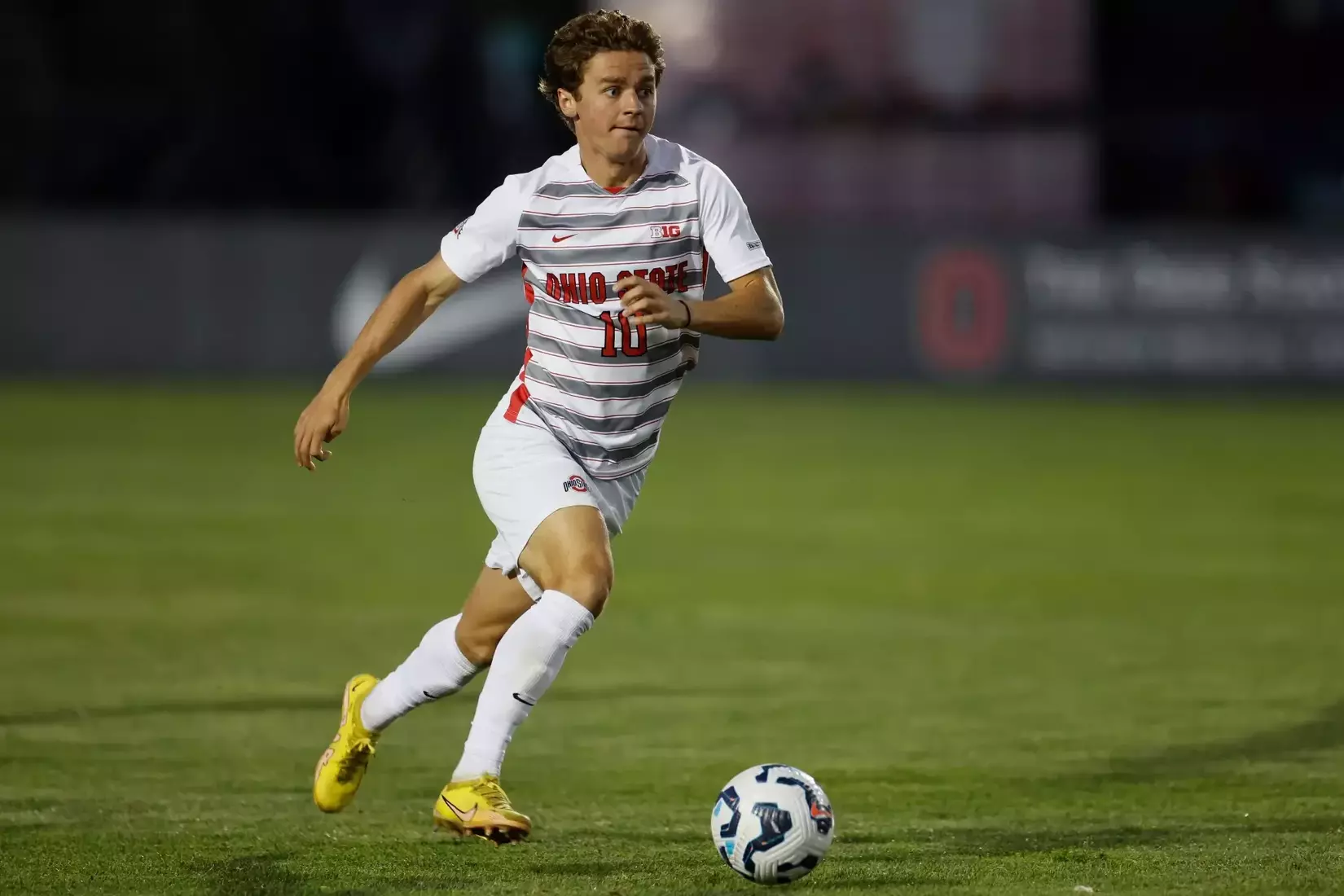 Ohio State men's soccer vs. Wright State Saturday, Aug. 10, 2024, in Columbus, Ohio. (Photo/Jay LaPrete)