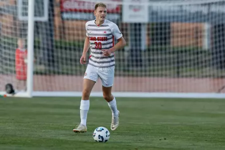 Ohio State men's soccer vs. Wright State Saturday, Aug. 10, 2024, in Columbus, Ohio. (Photo/Jay LaPrete)