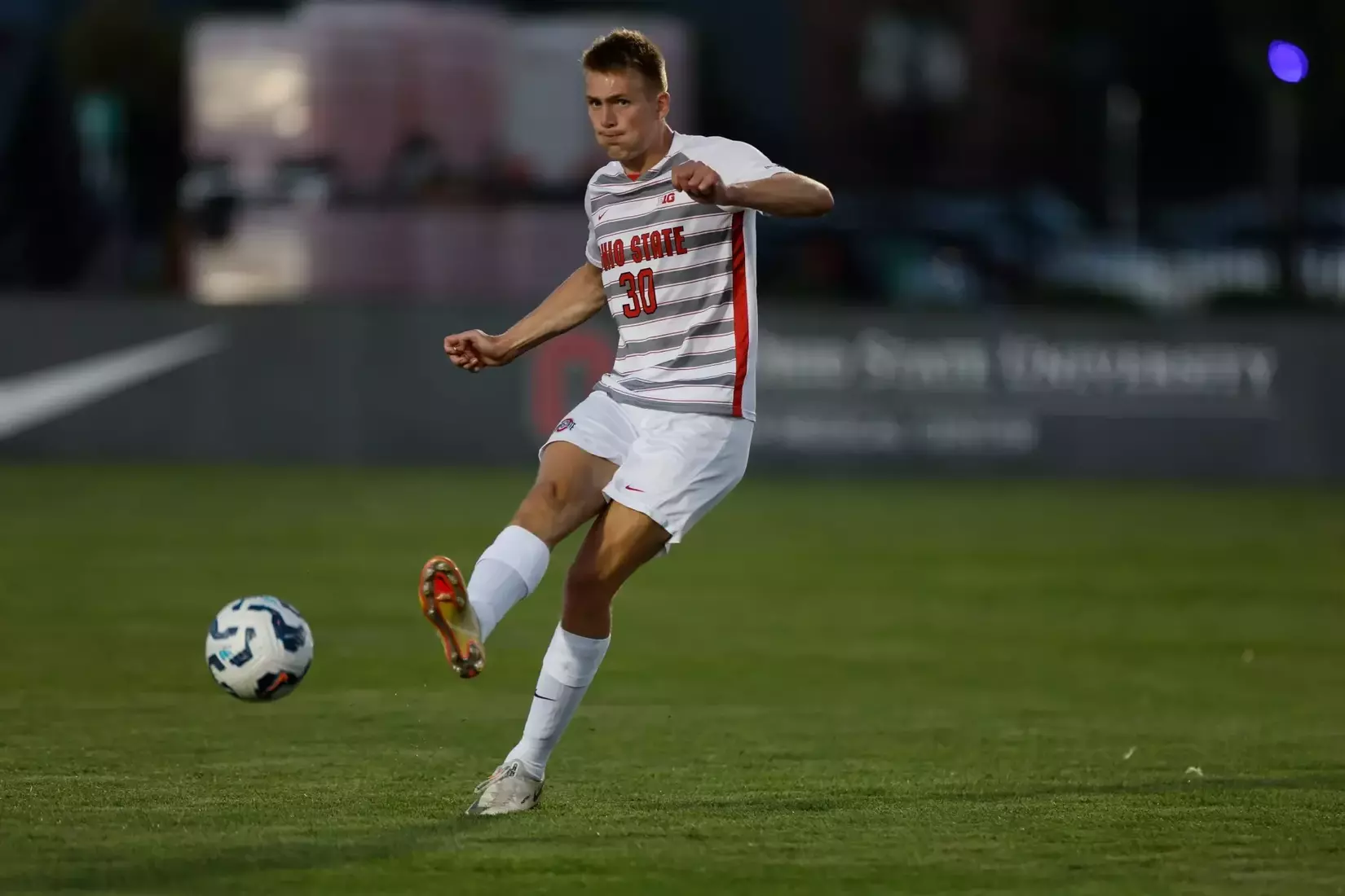 Ohio State men's soccer vs. Wright State Saturday, Aug. 10, 2024, in Columbus, Ohio. (Photo/Jay LaPrete)