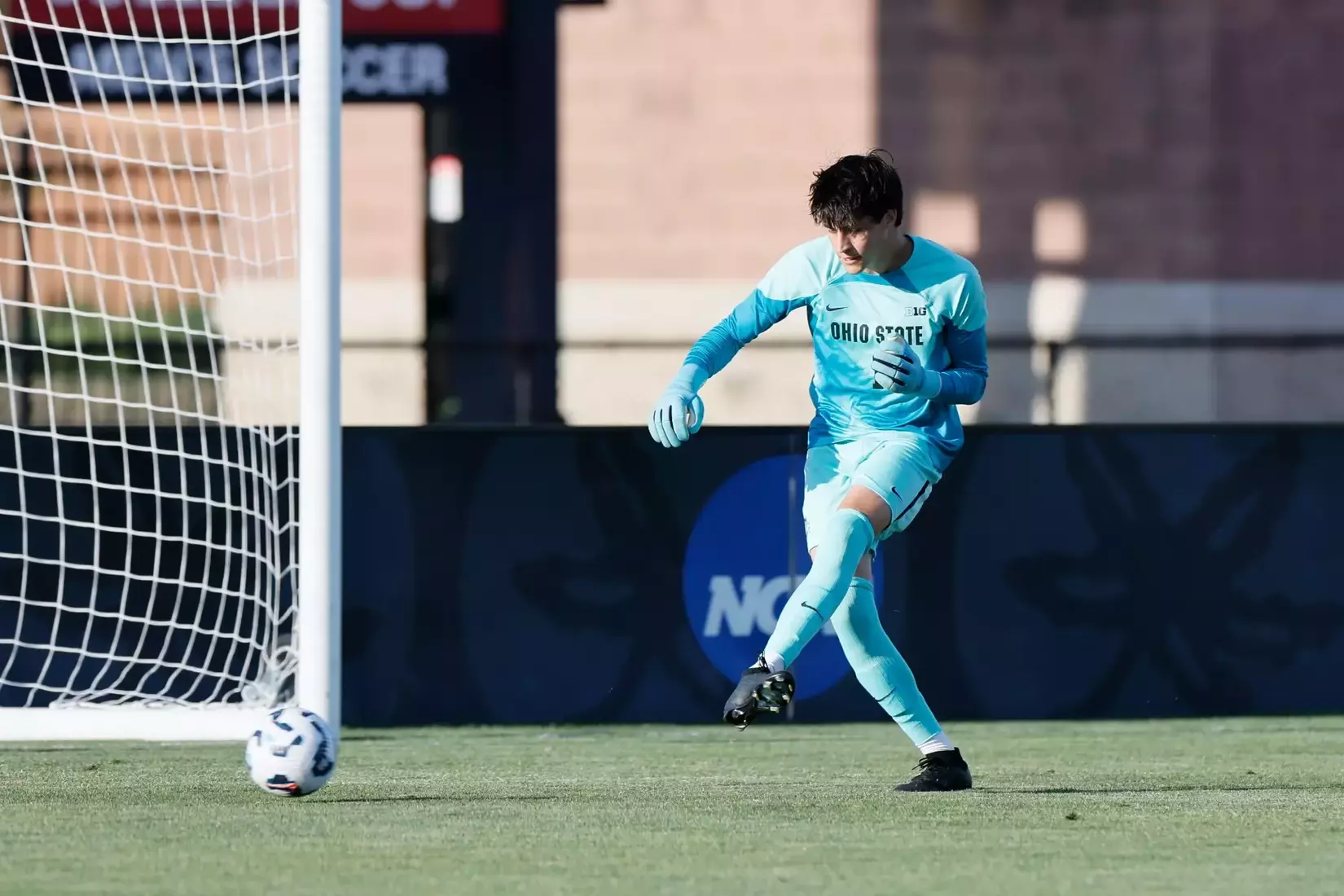 Ohio State men's soccer vs. Wright State Saturday, Aug. 10, 2024, in Columbus, Ohio. (Photo/Jay LaPrete)