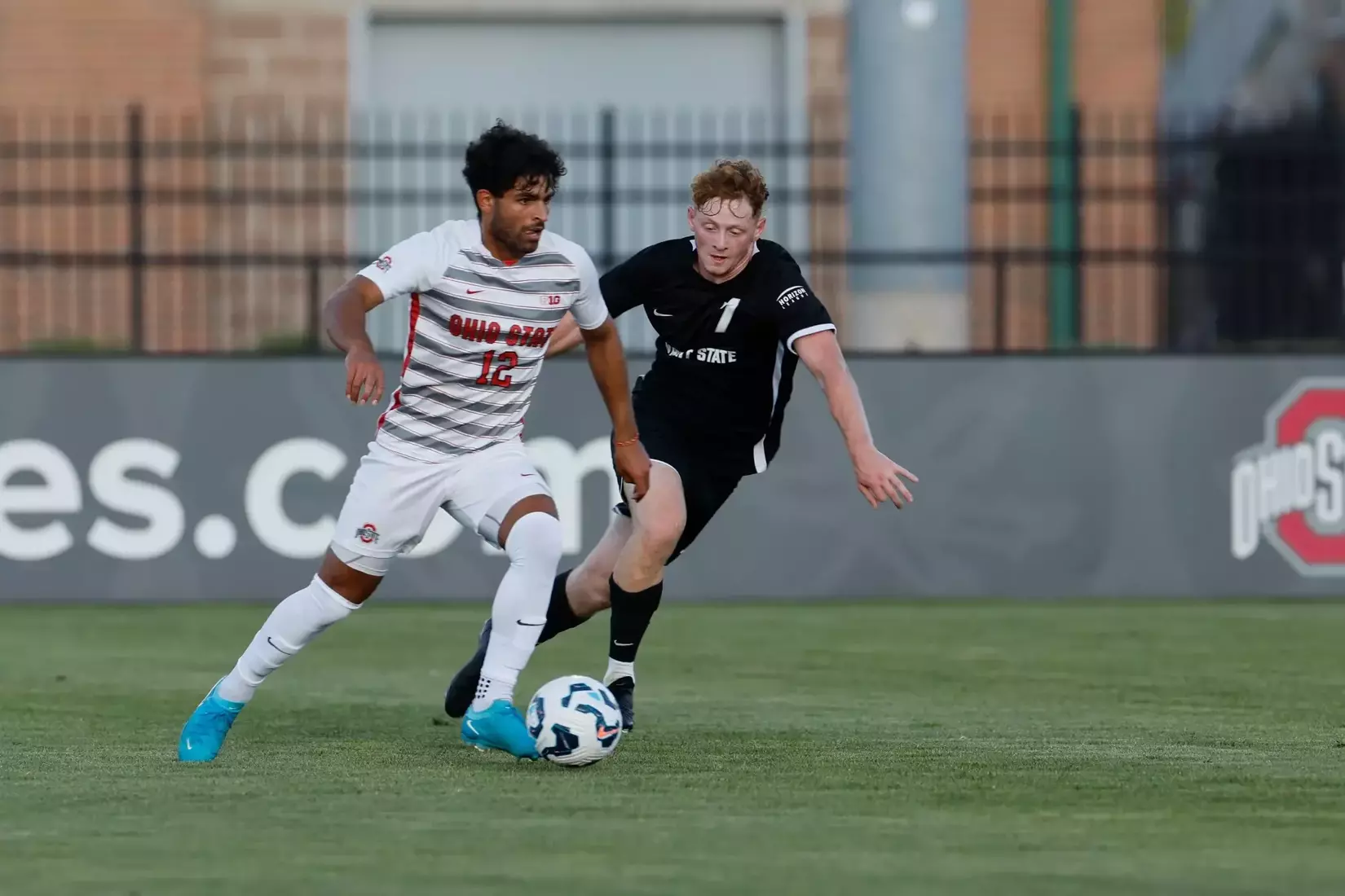 Ohio State men's soccer vs. Wright State Saturday, Aug. 10, 2024, in Columbus, Ohio. (Photo/Jay LaPrete)
