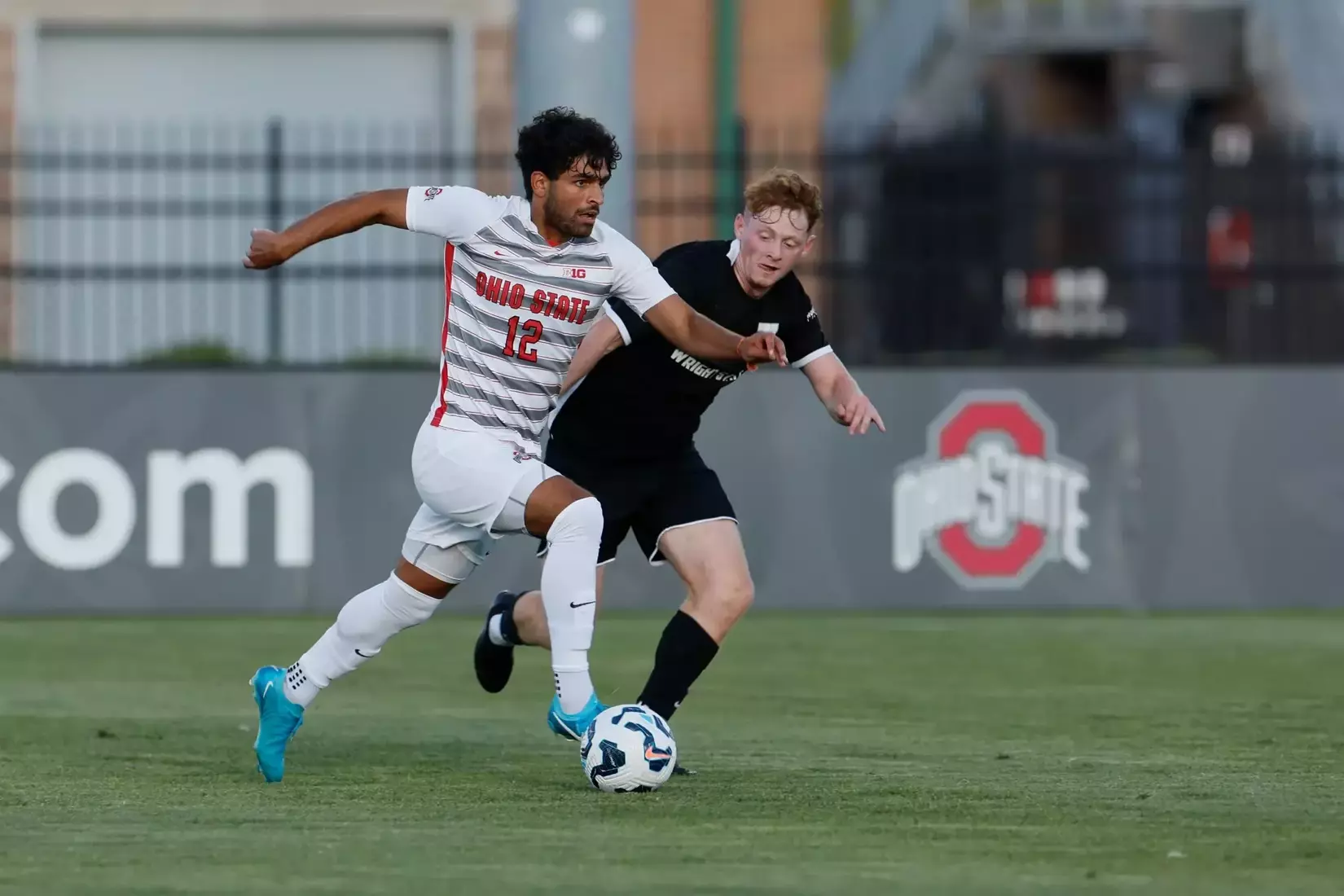 Ohio State men's soccer vs. Wright State Saturday, Aug. 10, 2024, in Columbus, Ohio. (Photo/Jay LaPrete)