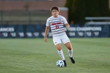 Ohio State men's soccer vs. Wright State Saturday, Aug. 10, 2024, in Columbus, Ohio. (Photo/Jay LaPrete)