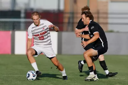 Ohio State men's soccer vs. Wright State Saturday, Aug. 10, 2024, in Columbus, Ohio. (Photo/Jay LaPrete)