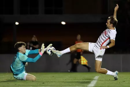Ohio State plays Cleveland State at Jesse Owens Memorial Stadium on Thursday, August 22, 2024 in Columbus, Ohio. Ohio State tied Cleveland State 1-1. (Photo by Kirk Irwin/Ohio State Athletics)
