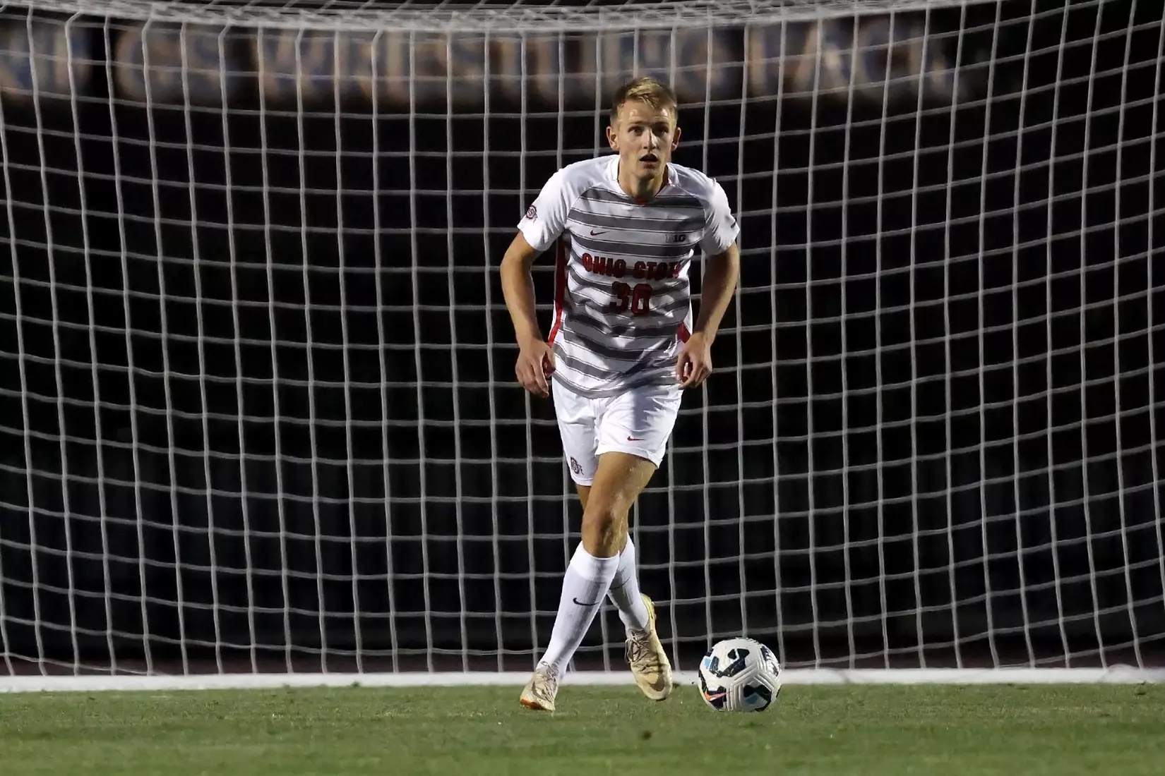 Ohio State plays Cleveland State at Jesse Owens Memorial Stadium on Thursday, August 22, 2024 in Columbus, Ohio. Ohio State tied Cleveland State 1-1. (Photo by Kirk Irwin/Ohio State Athletics)