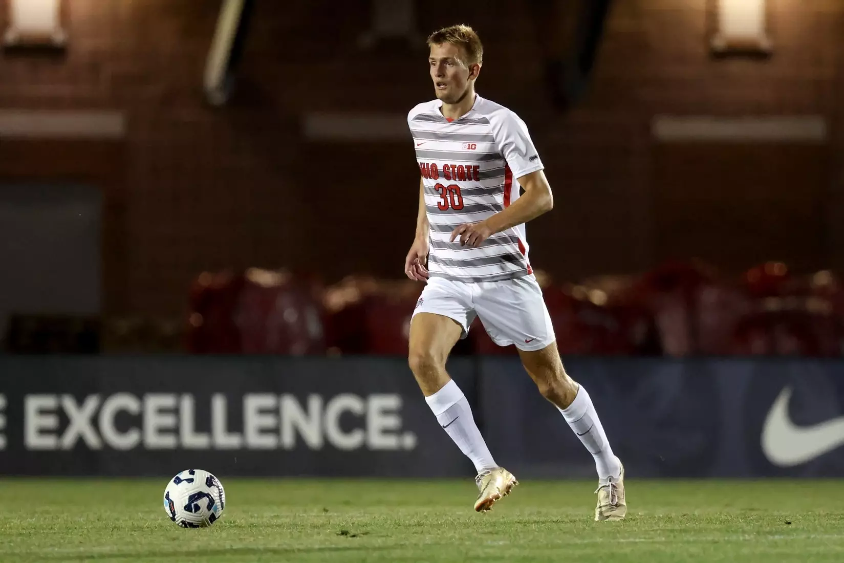 Ohio State plays Cleveland State at Jesse Owens Memorial Stadium on Thursday, August 22, 2024 in Columbus, Ohio. Ohio State tied Cleveland State 1-1. (Photo by Kirk Irwin/Ohio State Athletics)