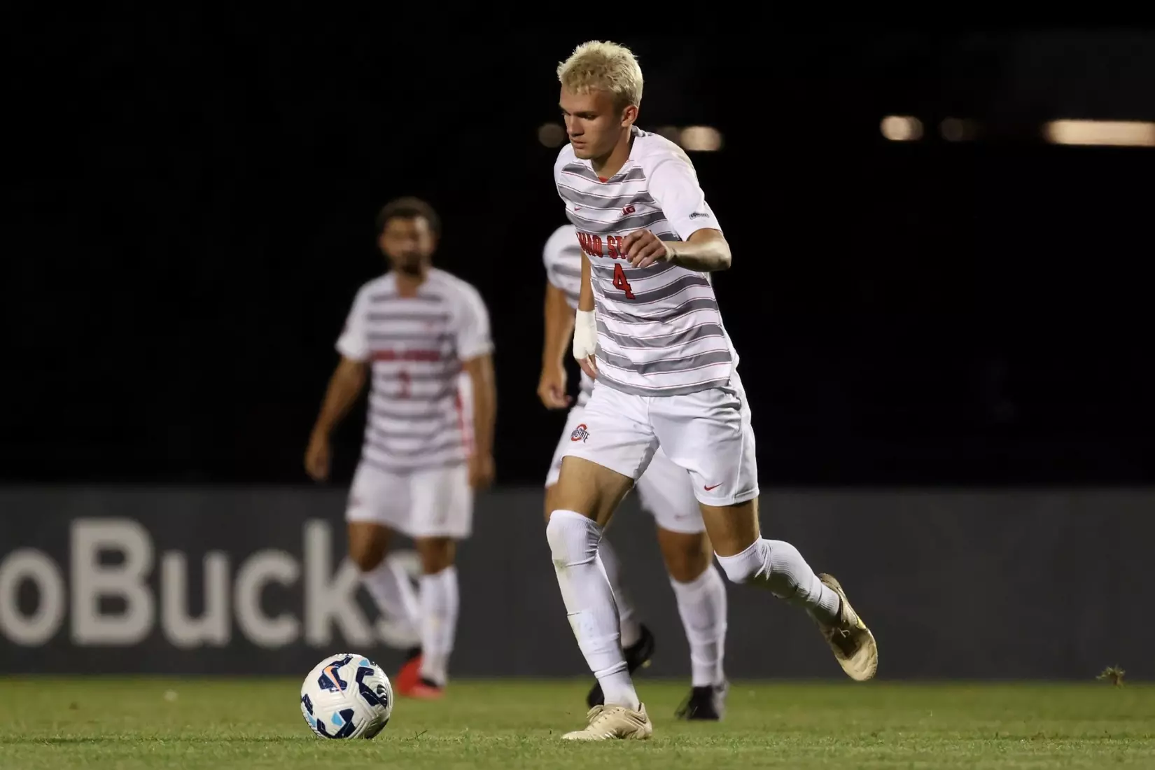 Ohio State plays Cleveland State at Jesse Owens Memorial Stadium on Thursday, August 22, 2024 in Columbus, Ohio. Ohio State tied Cleveland State 1-1. (Photo by Kirk Irwin/Ohio State Athletics)