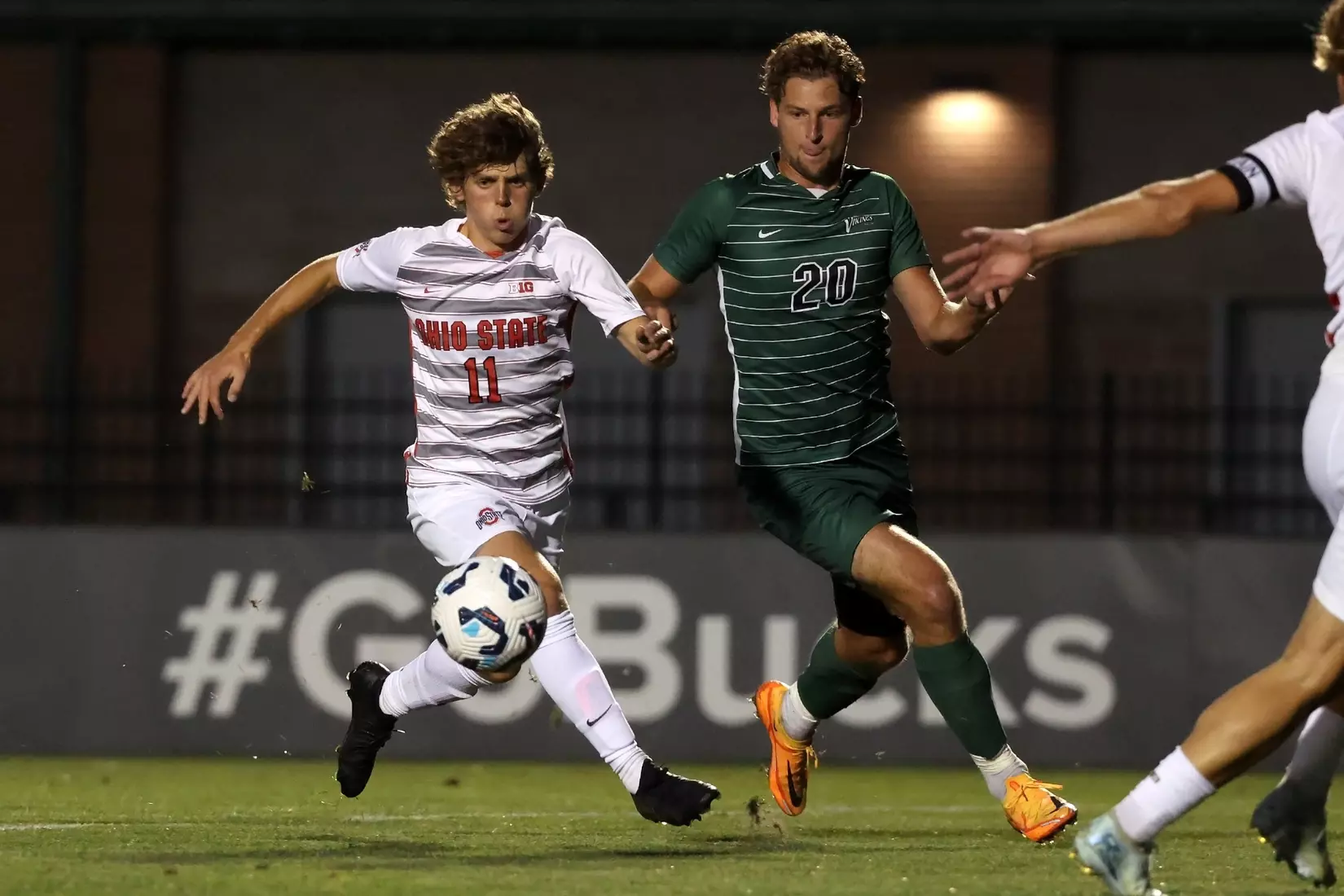 Ohio State plays Cleveland State at Jesse Owens Memorial Stadium on Thursday, August 22, 2024 in Columbus, Ohio. Ohio State tied Cleveland State 1-1. (Photo by Kirk Irwin/Ohio State Athletics)