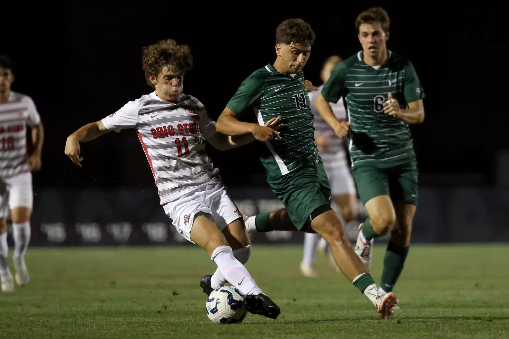 Ohio State plays Cleveland State at Jesse Owens Memorial Stadium on Thursday, August 22, 2024 in Columbus, Ohio. Ohio State tied Cleveland State 1-1. (Photo by Kirk Irwin/Ohio State Athletics)
