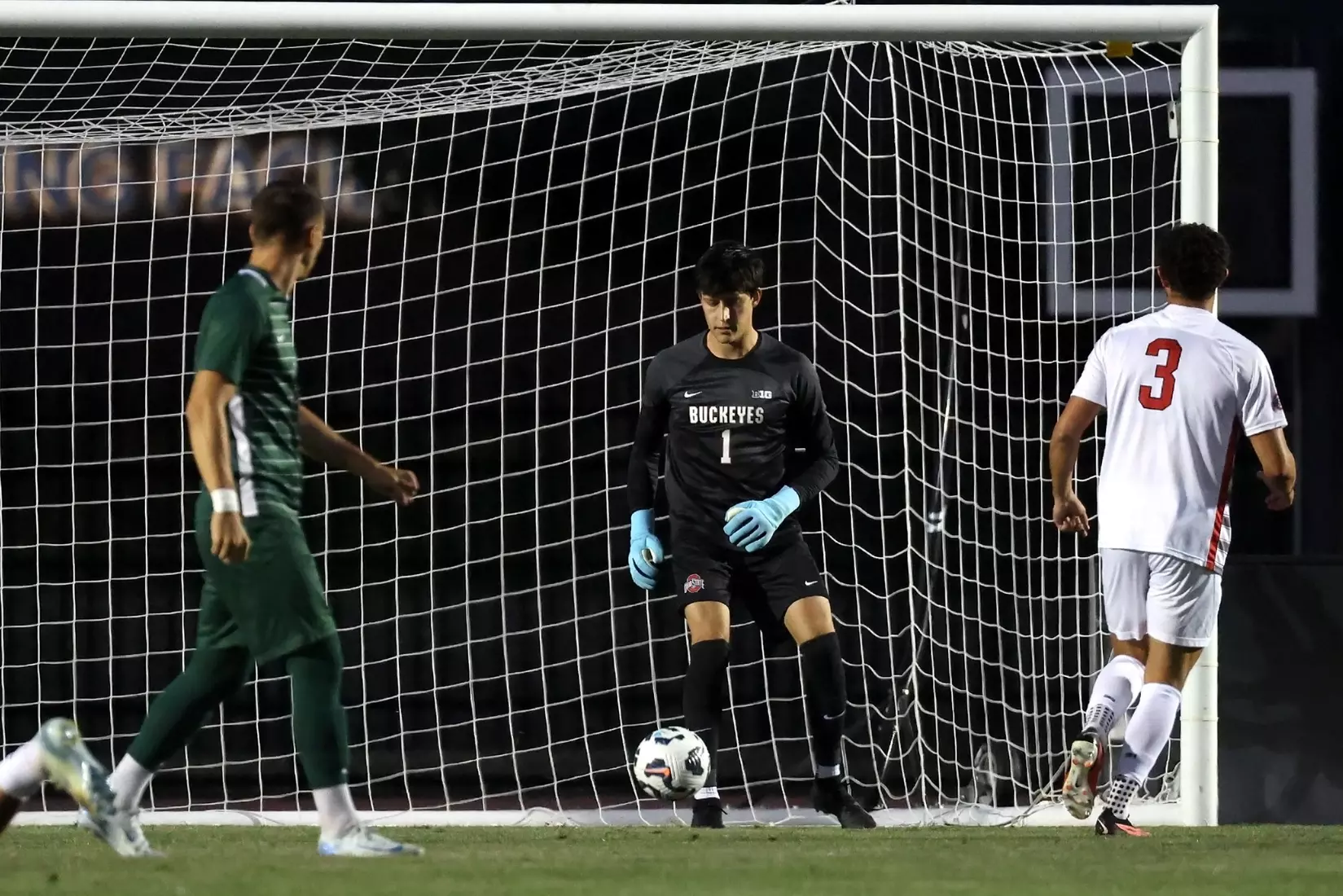 Ohio State plays Cleveland State at Jesse Owens Memorial Stadium on Thursday, August 22, 2024 in Columbus, Ohio. Ohio State tied Cleveland State 1-1. (Photo by Kirk Irwin/Ohio State Athletics)