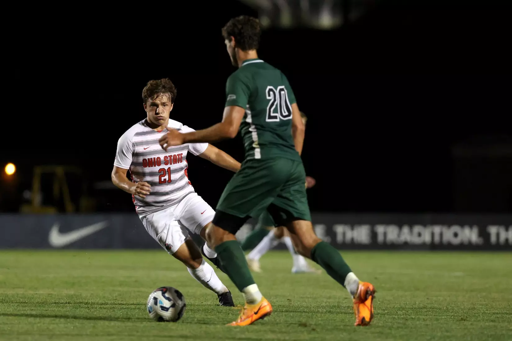Ohio State plays Cleveland State at Jesse Owens Memorial Stadium on Thursday, August 22, 2024 in Columbus, Ohio. Ohio State tied Cleveland State 1-1. (Photo by Kirk Irwin/Ohio State Athletics)