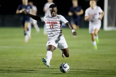Ohio State men's soccer vs. Xavier Sunday, Sept. 8, 2024, in Columbus, Ohio. (Photo/Jay LaPrete)