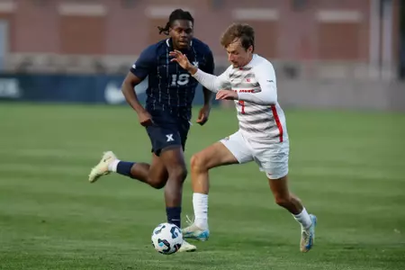 Ohio State men's soccer vs. Xavier Sunday, Sept. 8, 2024, in Columbus, Ohio. (Photo/Jay LaPrete)