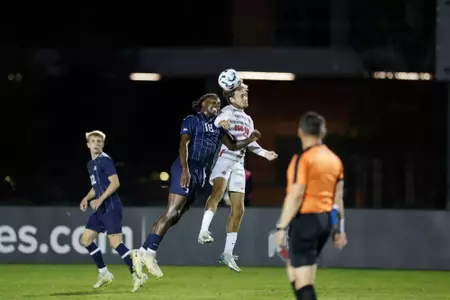 Ohio State men's soccer vs. Xavier Sunday, Sept. 8, 2024, in Columbus, Ohio. (Photo/Jay LaPrete)