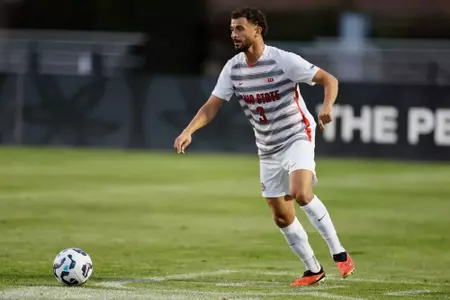 Ohio State men's soccer vs. Xavier Sunday, Sept. 8, 2024, in Columbus, Ohio. (Photo/Jay LaPrete)