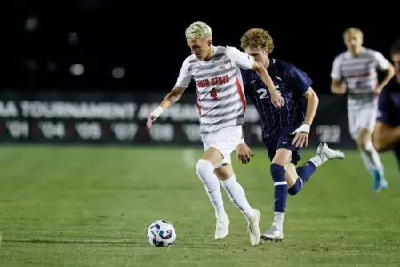 Ohio State men's soccer vs. Xavier Sunday, Sept. 8, 2024, in Columbus, Ohio. (Photo/Jay LaPrete)
