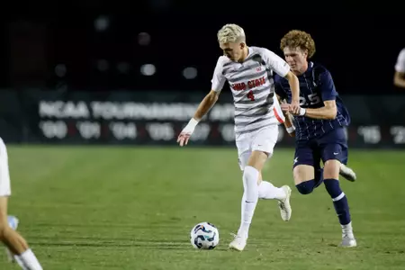 Ohio State men's soccer vs. Xavier Sunday, Sept. 8, 2024, in Columbus, Ohio. (Photo/Jay LaPrete)