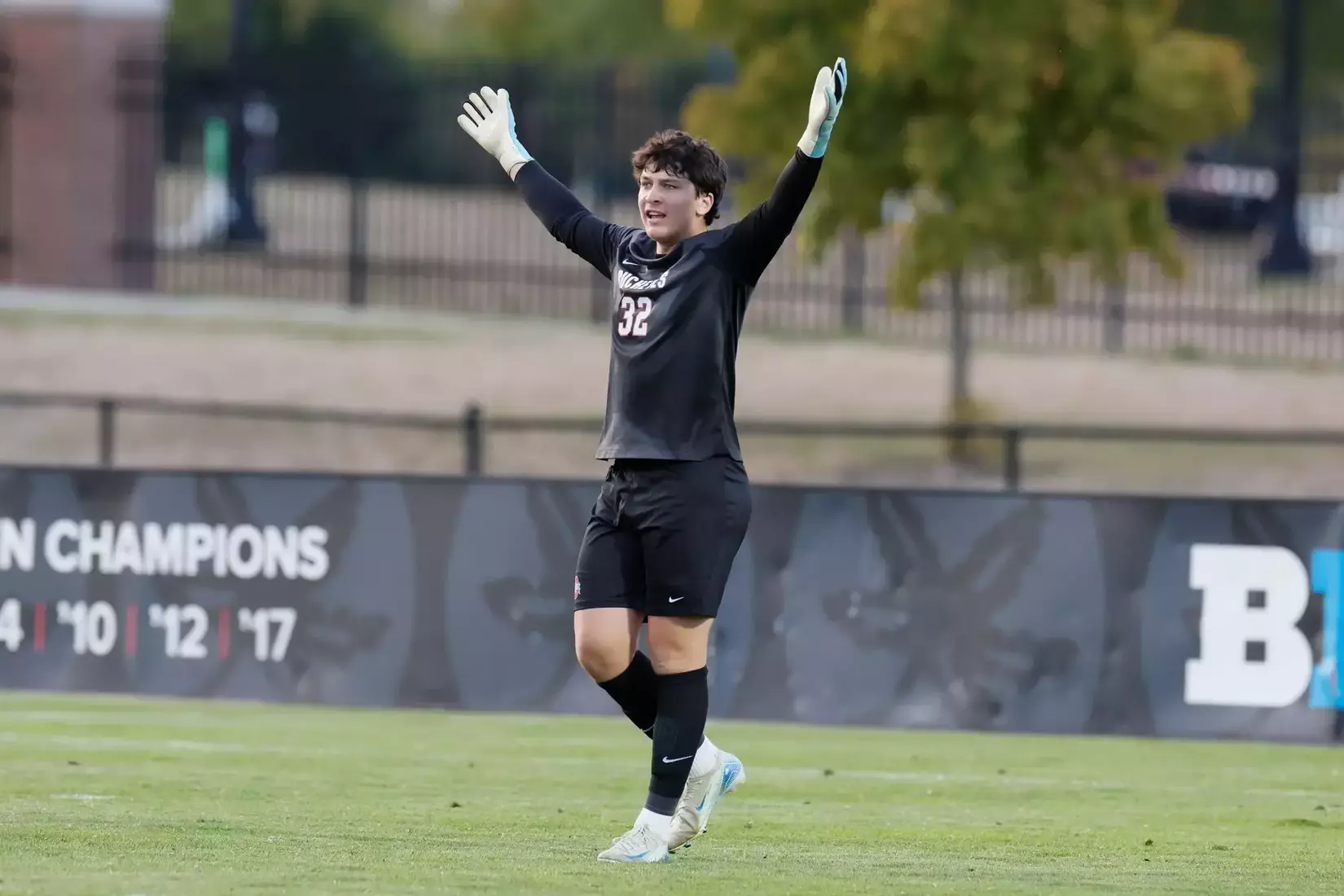 Ohio State men's soccer vs. Xavier Sunday, Sept. 8, 2024, in Columbus, Ohio. (Photo/Jay LaPrete)