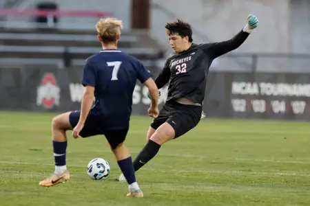 Ohio State men's soccer vs. Xavier Sunday, Sept. 8, 2024, in Columbus, Ohio. (Photo/Jay LaPrete)