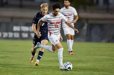 Ohio State men's soccer vs. Xavier Sunday, Sept. 8, 2024, in Columbus, Ohio. (Photo/Jay LaPrete)