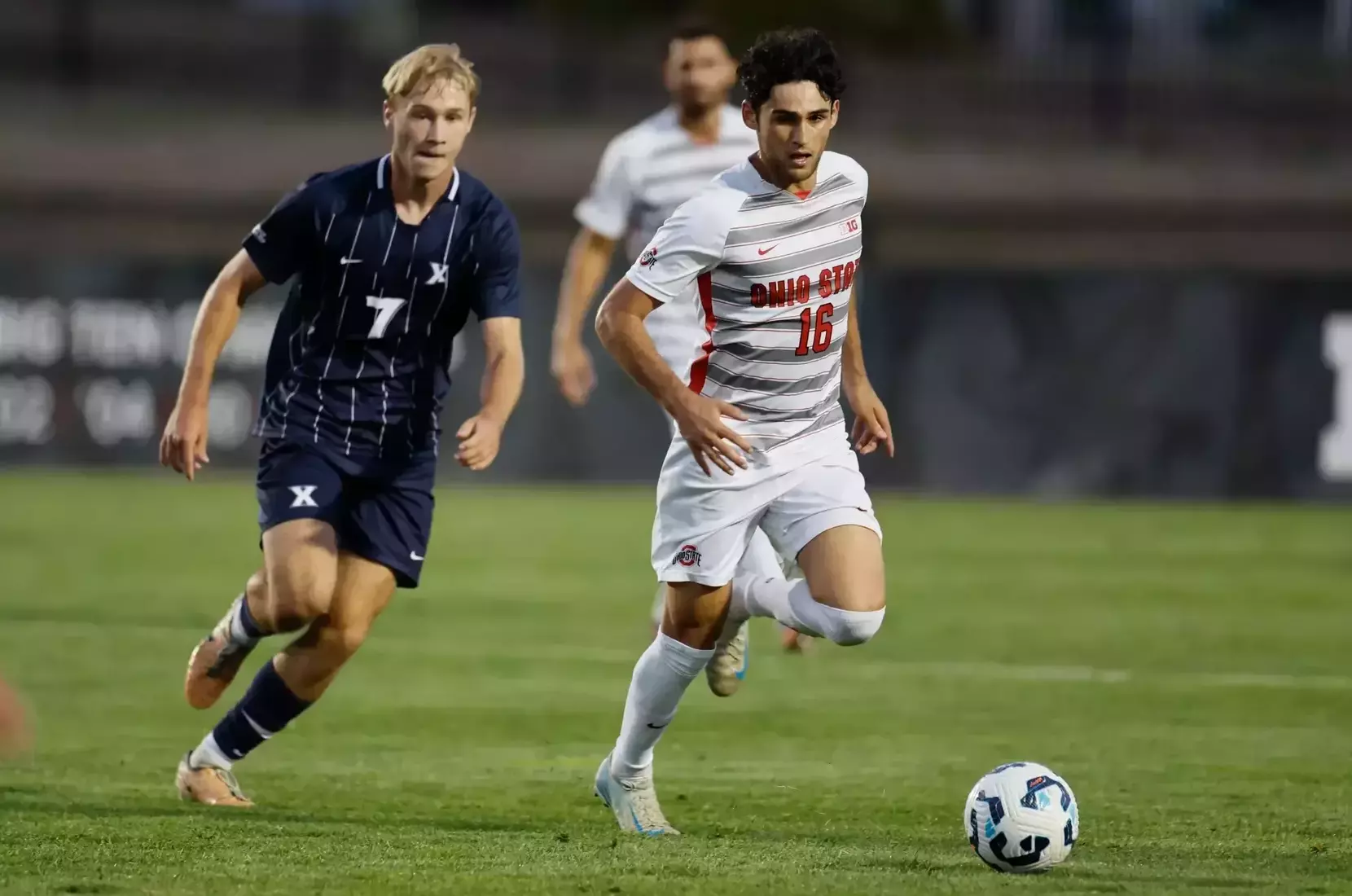 Ohio State men's soccer vs. Xavier Sunday, Sept. 8, 2024, in Columbus, Ohio. (Photo/Jay LaPrete)