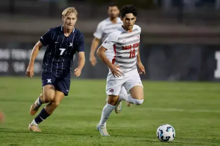 Ohio State men's soccer vs. Xavier Sunday, Sept. 8, 2024, in Columbus, Ohio. (Photo/Jay LaPrete)