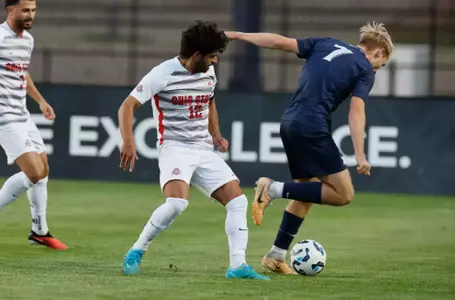 Ohio State men's soccer vs. Xavier Sunday, Sept. 8, 2024, in Columbus, Ohio. (Photo/Jay LaPrete)