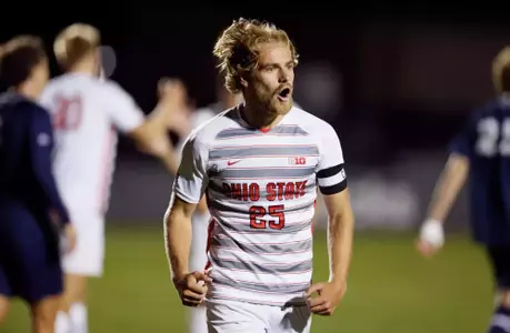 Ohio State men's soccer vs. Xavier Sunday, Sept. 8, 2024, in Columbus, Ohio. (Photo/Jay LaPrete)